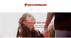 Desktop Screenshot of holtainspirasjon.com